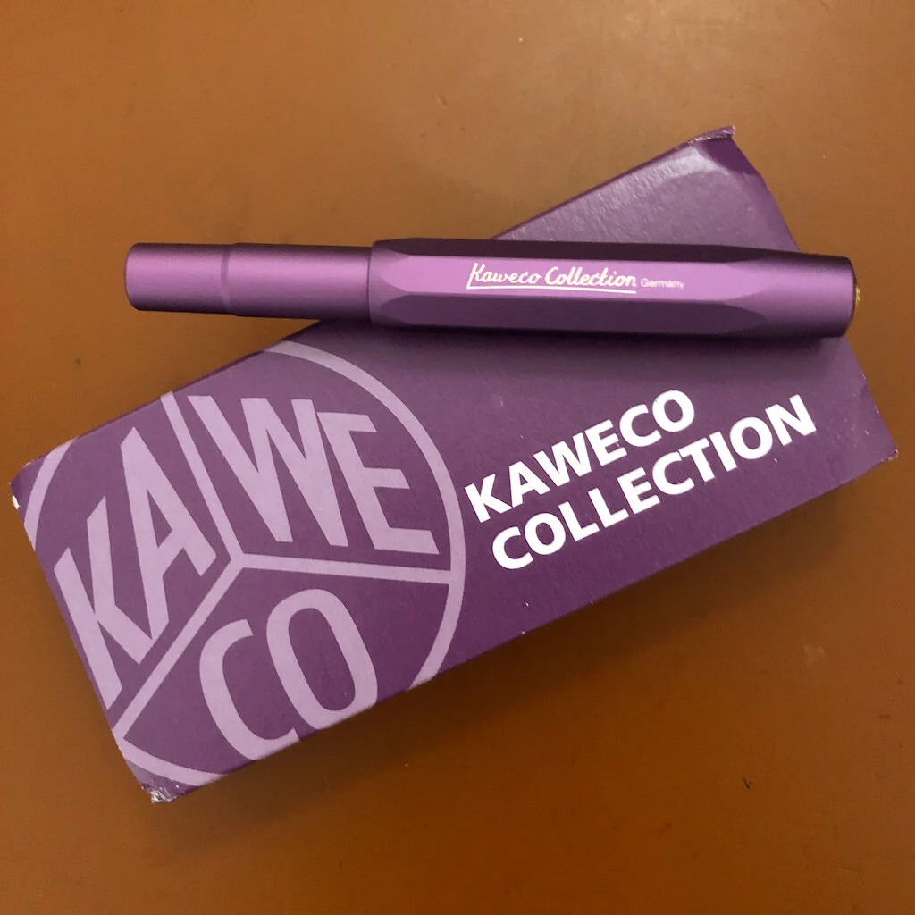 Kaweco AL Sports Vibrant Violet 2021 ニブ付 Kaweco AL Sport Fountain Pen in Vibrant Violet - Goldspot Pens